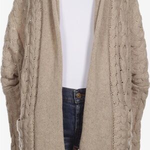 Vince Cozy Beige Cable Knit Sweater